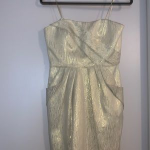 Size 4 gold dress